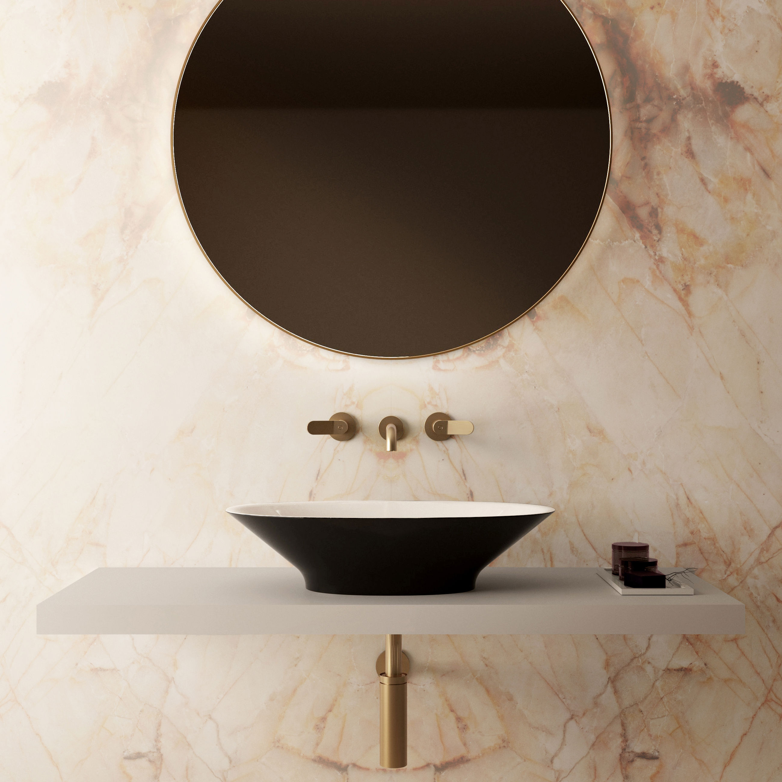 The Cassia Countertop Basin 610x350mm