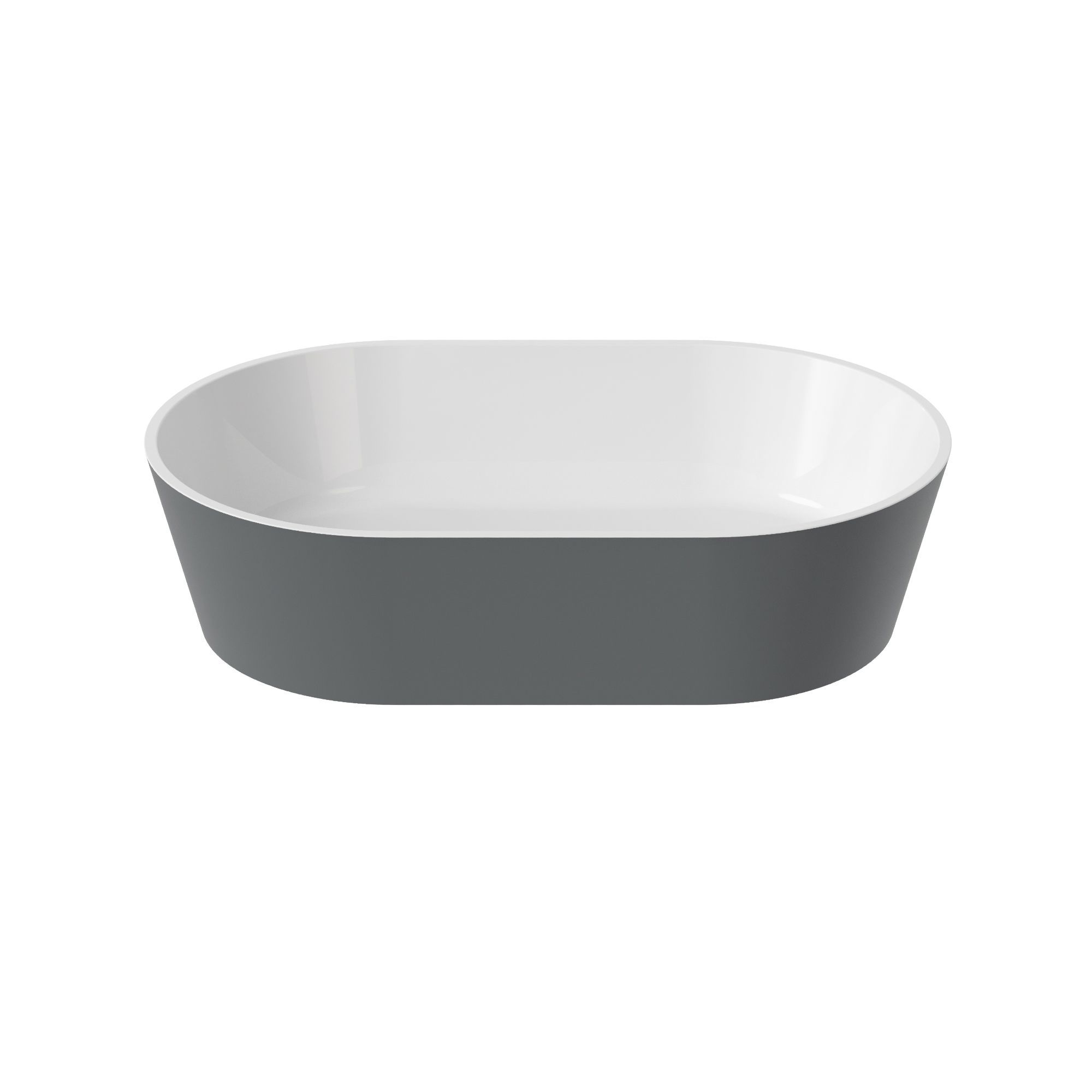 The Gelso Countertop Basin & Waste Cover 600x380mm