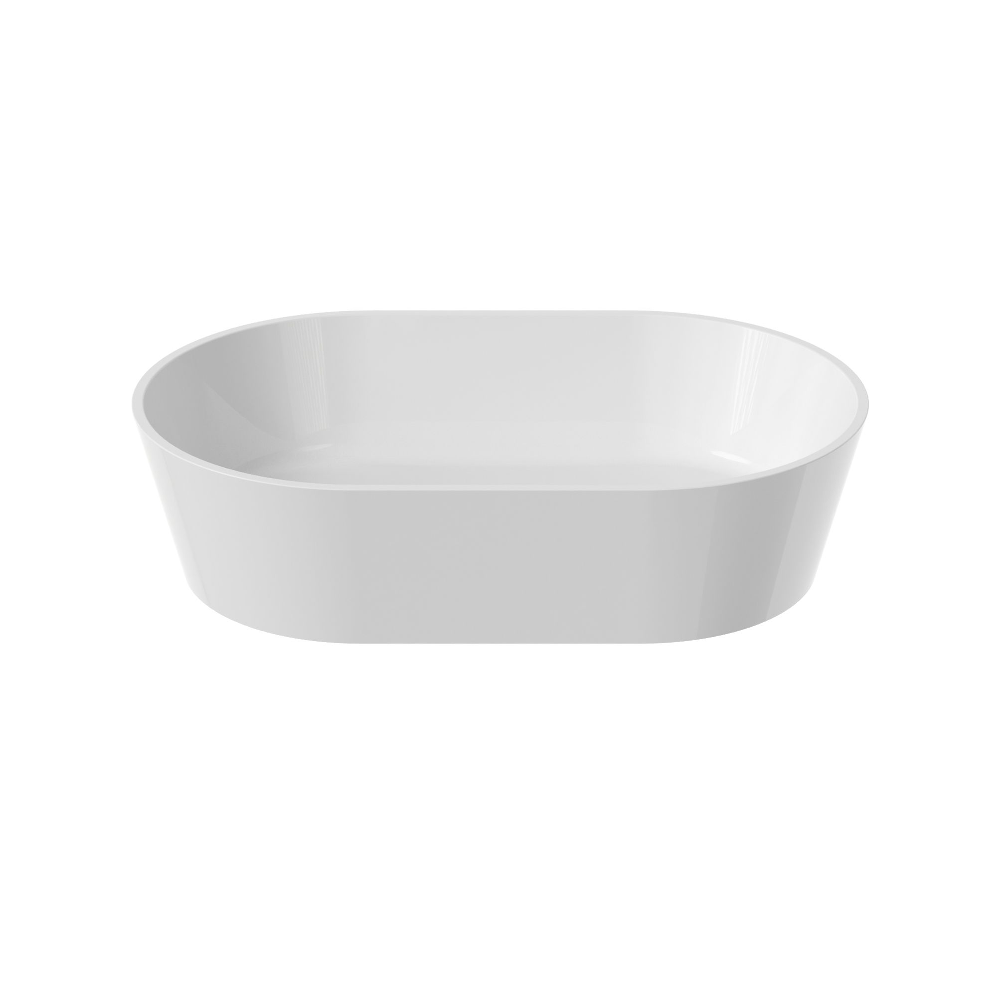 The Gelso Countertop Basin & Waste Cover 600x380mm