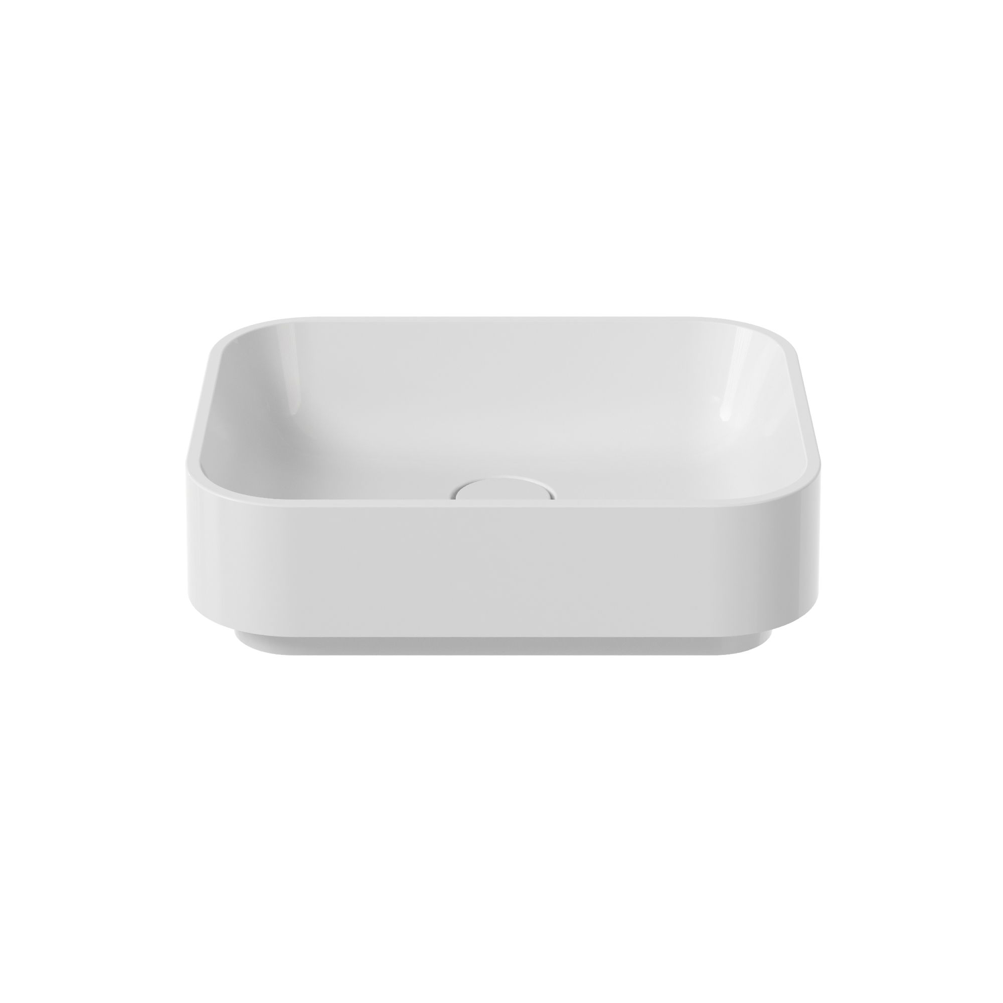 The Rye Countertop Basin & Integrated Free Flow Waste 500x400mm