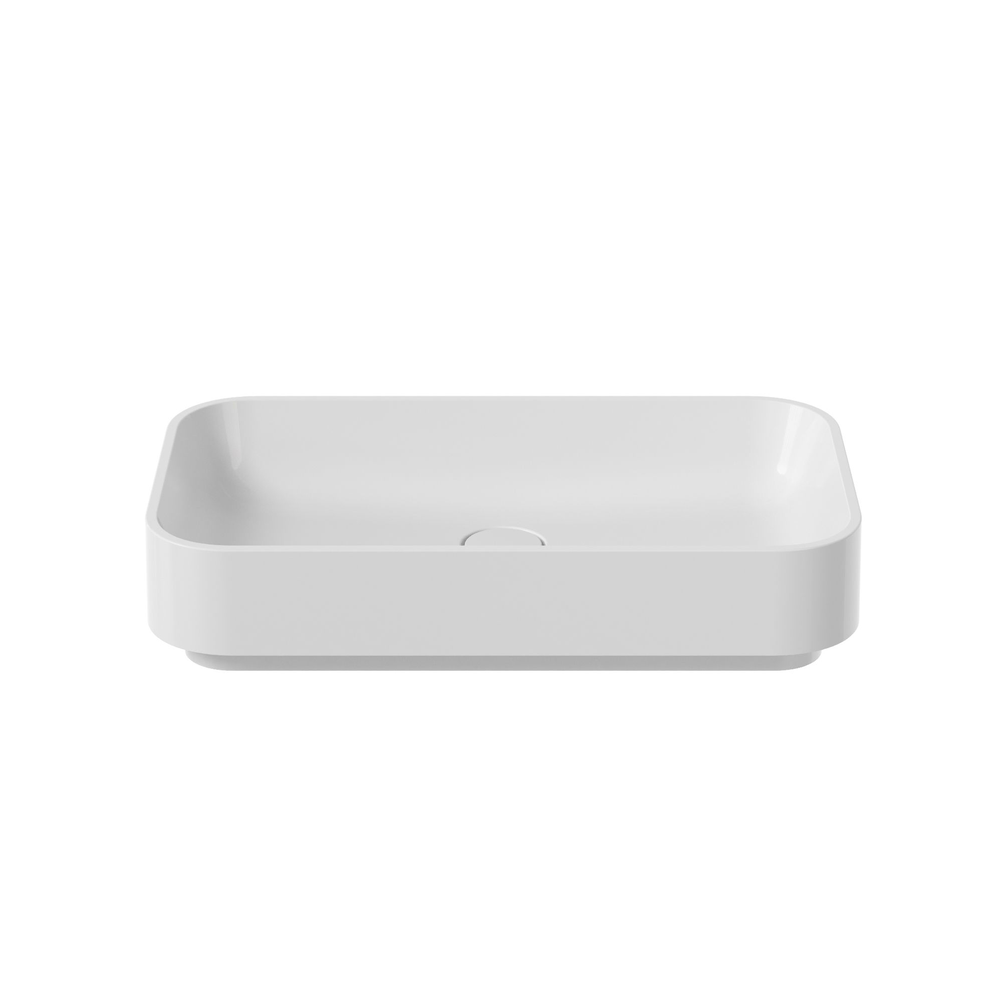 The Rye Countertop Basin & Integrated Free Flow Waste 700x400mm