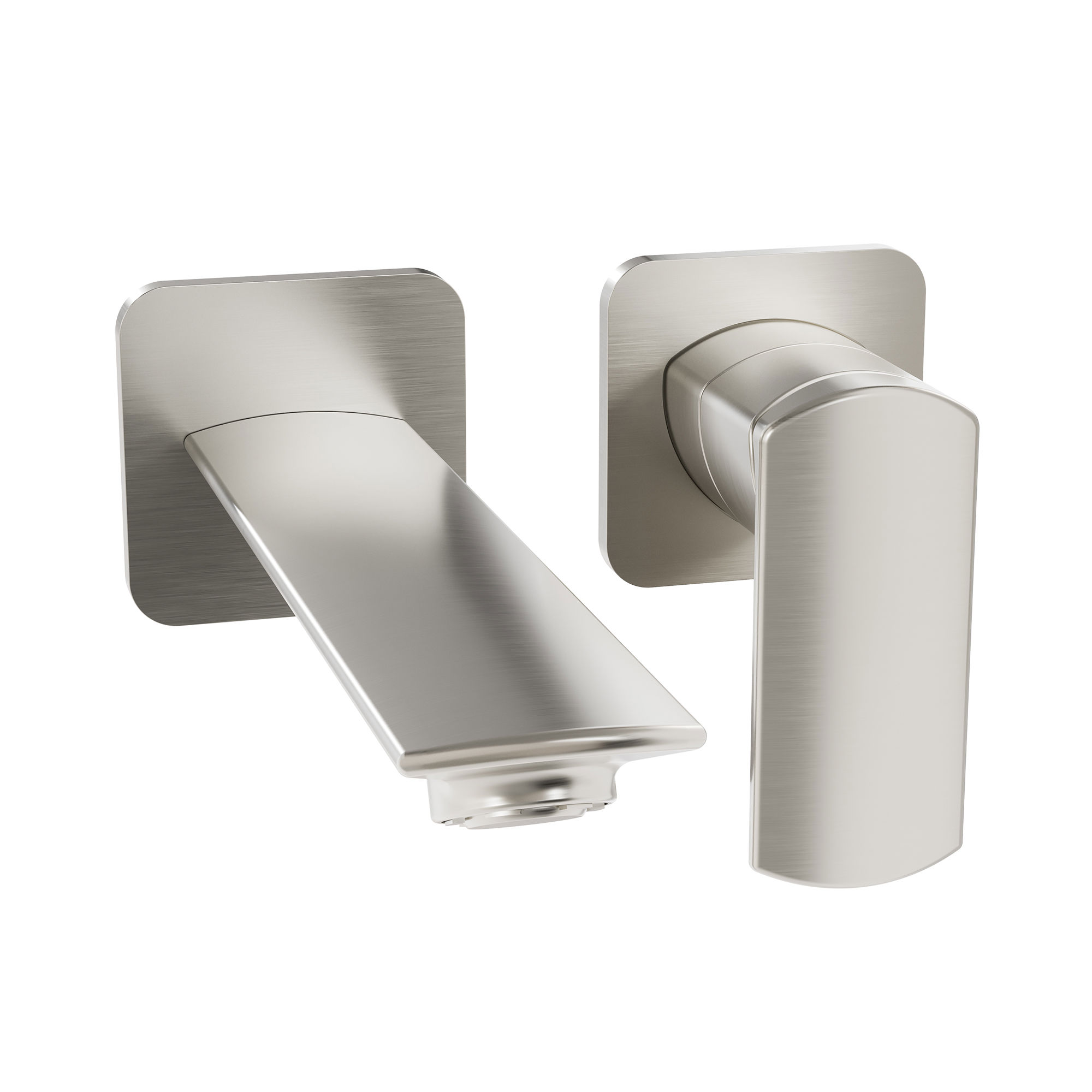 The Varda Basin 2H Wall Mounted Tap Set 