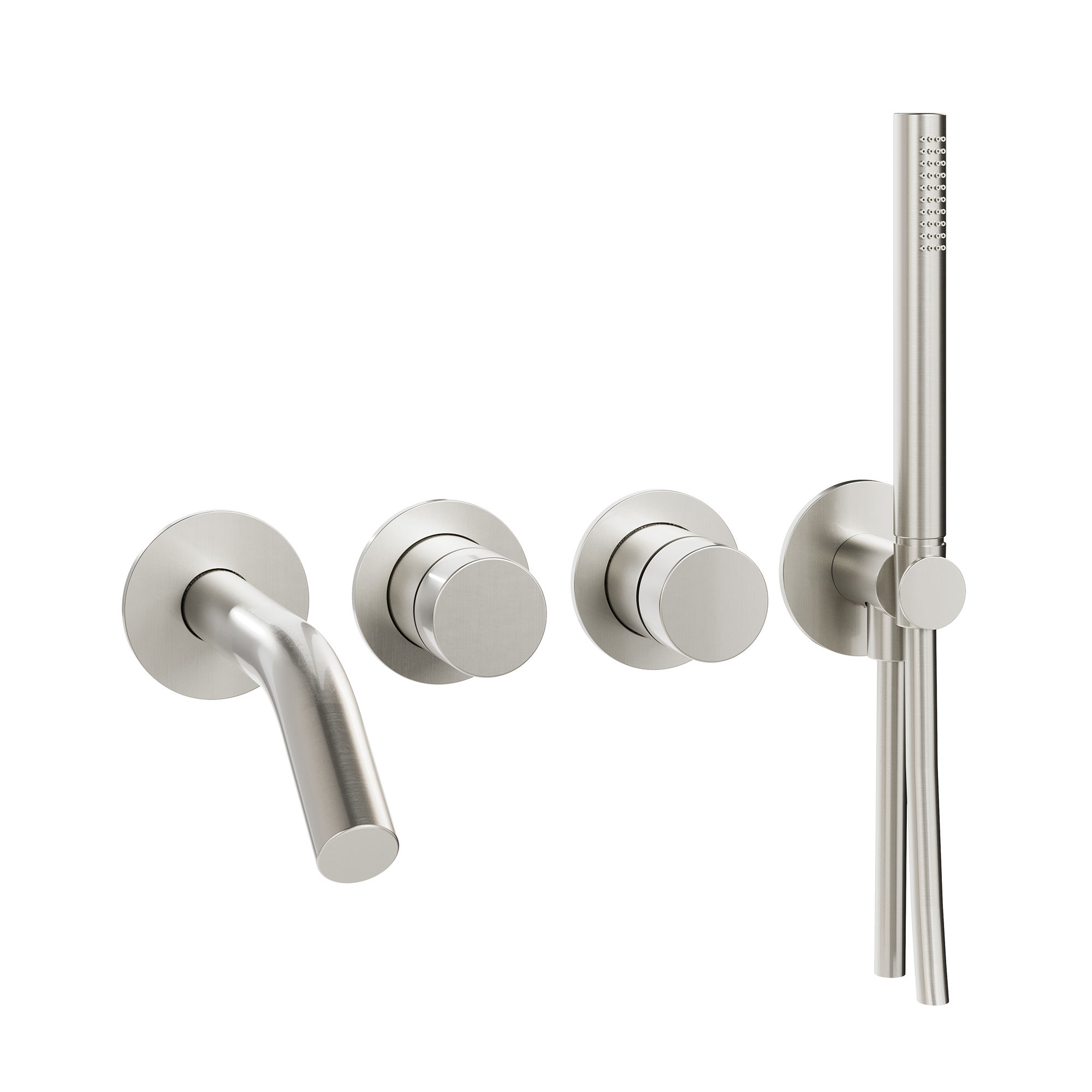 The Ixora Bath Shower Mixer Tap Wall Mounted